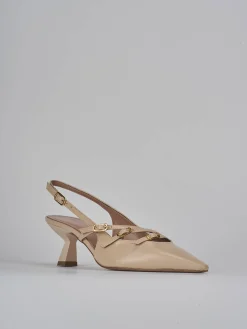 Online Slingback tacco 6cm pelle Donna Slingback