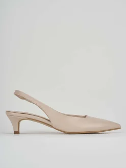New Slingback tacco 3cm pelle Donna Slingback