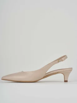 New Slingback tacco 3cm pelle Donna Slingback