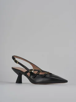 Online Slingback tacco 6cm pelle Donna Slingback