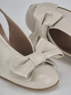 Sale Slingback tacco 8cm pelle Donna Slingback