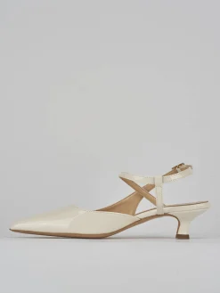 Best Slingback tacco 4cm vernice Donna Slingback