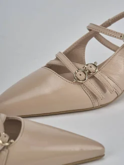 Best Slingback tacco 3cm vernice Donna Slingback