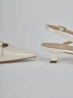 New Slingback tacco 4cm vernice Donna Slingback