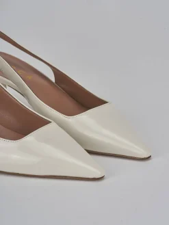 Hot Slingback tacco 6cm vernice Donna Slingback