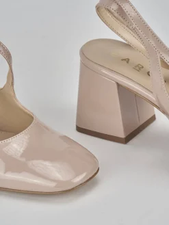 Online Slingback tacco 6cm vernice Donna Slingback