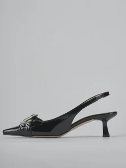 Best Slingback tacco 7cm vernice Donna Slingback