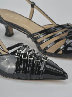 Slingback tacco 4cm vernice Donna Slingback