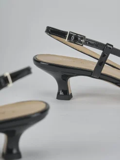 Slingback tacco 4cm vernice Donna Slingback