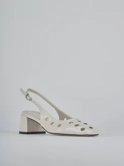 Hot Slingback tacco 5cm vernice Donna Slingback