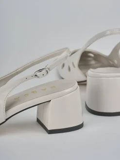 Hot Slingback tacco 5cm vernice Donna Slingback