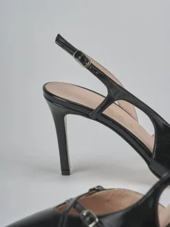 New Slingback tacco 7cm vernice Donna Slingback