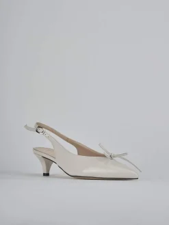 Slingback tacco 5cm vernice Donna Slingback