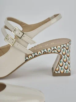 New Slingback tacco 5cm vernice Donna Slingback