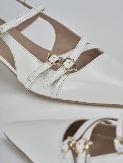 New Slingback tacco 3cm vernice Donna Slingback