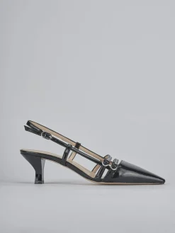 Best Slingback tacco 6cm vernice Donna Slingback