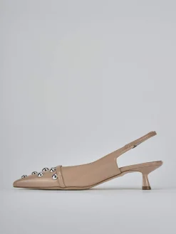 Online Slingback tacco 5cm vernice Donna Slingback