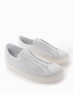 Hot Slip on vintage stropicciato Uomo Sneakers