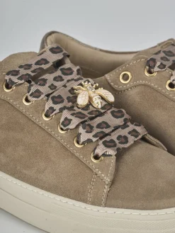 New Sneakers camoscio Donna Sneakers