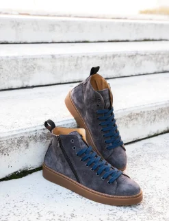 Outlet Sneakers camoscio Uomo Sneakers