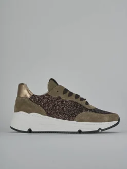 Hot Sneakers camoscio testa Donna Sneakers