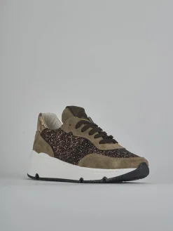 Hot Sneakers camoscio testa Donna Sneakers