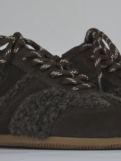 Clearance Sneakers camoscio testa Donna Sneakers