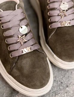 New Sneakers camoscio Donna Sneakers