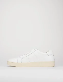 Sale sneakers fondo gomma e soletto interno in vera pelle. tomaia in morbida pelle Uomo Sneakers