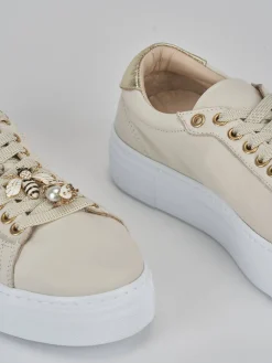 Hot Sneakers pelle Donna Sneakers
