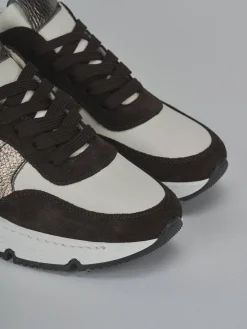 Discount Sneakers pelle Donna Sneakers