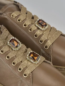 Sale Sneakers pelle Donna Sneakers