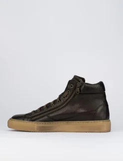 Outlet Sneakers pelle testa Uomo Sneakers