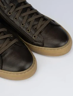 Outlet Sneakers pelle testa Uomo Sneakers