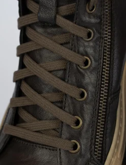 Outlet Sneakers pelle testa Uomo Sneakers