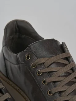 Discount Sneakers pelle testa Uomo Sneakers