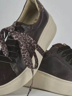 Hot Sneakers pelle testa Donna Sneakers