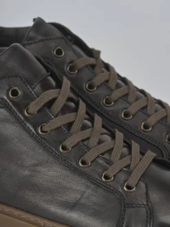 Hot Sneakers pelle testa Uomo Sneakers