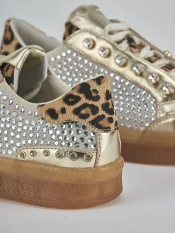 Online Sneakers tacco 1cm laminato Donna Sneakers