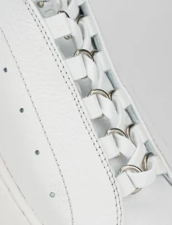 New snkrs fondo gomma e soletto interno in vera pelle. tomaia in morbida pelle Uomo Sneakers