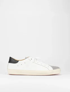 Sale Sportive fondo gomma e soletto interno in vera pelle Uomo Sneakers