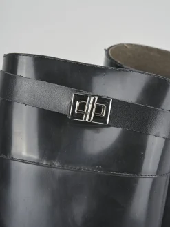 Stivale tacco 2 cm gomma Donna Stivali Tacco Basso