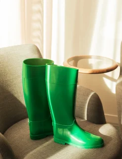 Online Stivale tacco 2 cm gomma Donna Stivali Tacco Basso