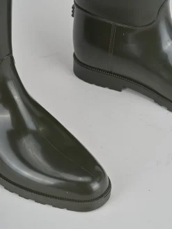 Stivale tacco 2 cm gomma Donna Stivali Tacco Basso