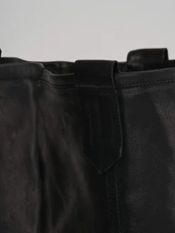 Hot Stivale tacco 1 cm pelle Donna Stivali Tacco Basso