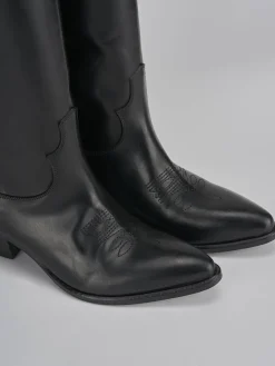 Best Stivale tacco 5 cm pelle Donna Stivali Tacco Alto