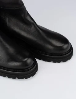 Best Stivale tacco 2 cm pelle Donna Stivali Tacco Basso