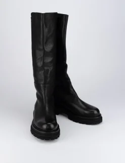 Best Stivale tacco 2 cm pelle Donna Stivali Tacco Basso