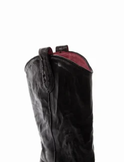 New Stivale texano tacco 2 cm Donna Texani