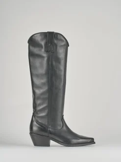 Best Stivale texano tacco 4 cm pelle Donna Texani